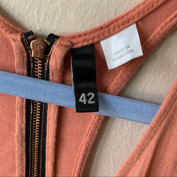 Terra Cotta Back-zip Racerback Tank - Picture 4 of 7